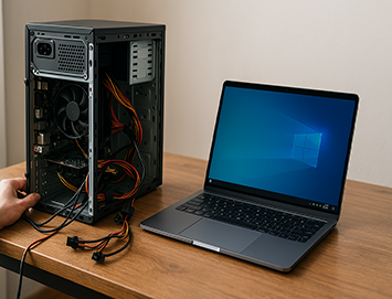 طرح ویژه تعویض کیس با لپ‌تاپ – ارتقا به آینده!